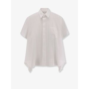 Sacai Women Cotton Blend Poplin Shirt